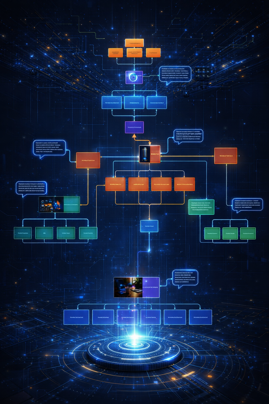 Architect stage diagram